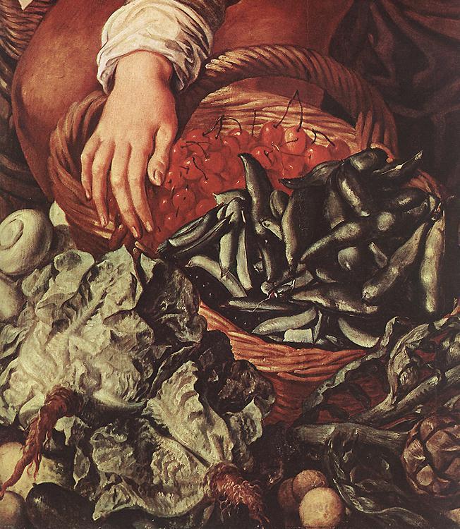 Joachim Beuckelaer Market Scene (detail) Germany oil painting art